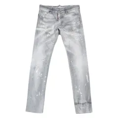 DSQUARED2 ウォッシュ ディストレスト デニムパンツ Men 48