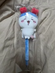 ハチワレ カニ ふわふわ マスコット 花 ボールペン ちいかわ
