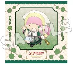 [중고]타월·수건 옥성석×리틀 트윈 스타즈(라라) 핸드 타월[로젠 메이든×산리오 캐릭터즈 POP UP SHOP]