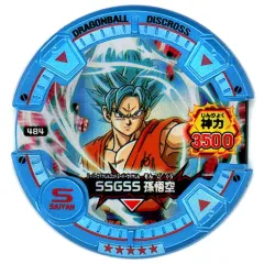 【中古】ドラゴンボールディスクロス 484[★★★★★]：[コード保証外]SSGSS 孫悟空のサムネイル
