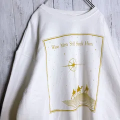 【入手困難】SANTEE USA製 Vintage 古着 90s ホワイト スウェット トレーナー #26151