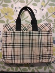 Burberry Blue Label ハンドバッグ ノバチェック - メルカリ