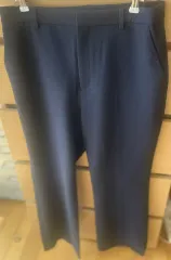 UNIQLO ユニクロ ブーツカット 春 秋 スラックス（ネイビー）