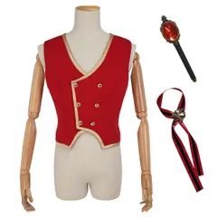 新品 [HOLOUN] ついすとワンダーランド ハーツラビュル寮の制服ベスト クリスマス ハロウィンコスプレ衣装 ゲーム仮装XS