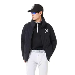 新品 [オークリー] SKULL IDEALLY HYBRID PUFF JKT メンズ FOA408277 (02E) BLACKOUT US L サイズ (日本 XL サイズ相当)