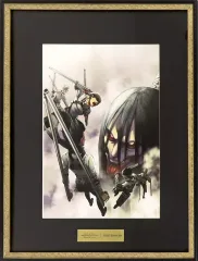 【中古】原画イラストボード 付属品付)進撃の巨人 オンライン展覧会限定 記念額装絵 第33巻表紙