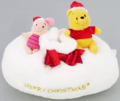 【中古】雑貨 プーさん＆ピグレット ティッシュボックスカバー 「ディズニー・クリスマス2019」 東京ディズニーリゾート限定