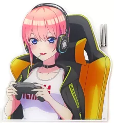 【中古】アクリルスタンド・アクリルパネル 中野一花 特大ダイカットアクリルボード GAMER STYLE 「五等分の花嫁∽ POP UP STORE in THEキャラショップ」