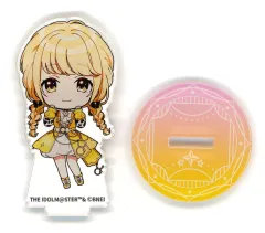 【中古】アクリルスタンド・アクリルパネル 藤田ことね 「学園アイドルマスター collaboration Cafe in SMILE BASE CAFE ランダムアクリルミニスタンド」