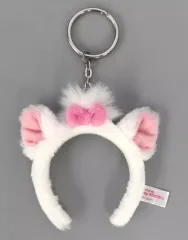 【中古】キーホルダー マリー カチューシャキーチェーン 「おしゃれキャット」 東京ディズニーリゾート限定