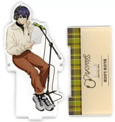 【中古】アクリルスタンド・アクリルパネル 潔世一 おすわりアクリルスタンド 「ブルーロック×カラオケ まねきねこ」