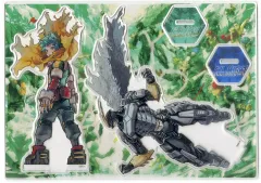 【中古】アクリルスタンド・アクリルパネル デク＆オールマイ アクリルMEGAフィギュア W 「堀越耕平『僕のヒーローアカデミア』原画展」