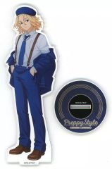 [중고] 아크릴 스탠드 아크릴 패널 사노 만지로 아크릴 스탠드 프레피 스타일 [도쿄 리벤저스 Preppy Style Cafe in TreeVillage]