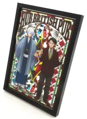 【中古】鏡・ミラー 鬼太郎の父＆水木 パブミラー 「鬼太郎誕生 ゲゲゲの謎×HUB」