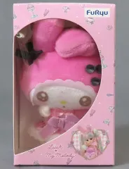 【中古】ぬいぐるみマスコット・ぬいぐるみバッジ マイメロディおすまし おもちゃ箱入りマスコット 「LiccA×My Melody Kuromi」