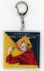 【中古】キーホルダー 上鳴電気 「僕のヒーローアカデミア HERO×VILLAIN FES.＜ヒーロー×敵＜ヴィラン＞フェス＞ POP UP SHOP presented by TOHO animation トレーディング グリッターアクリルキーホルダーB」