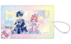 【新品】キーホルダー [新品] すばる＆おとめ アクリルホルダー(イラストシート付き) 「ひみつのアイプリ」