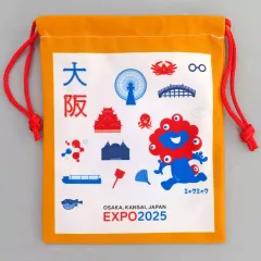 【中古】バッグ ミャクミャク OSAKA 巾着 「EXPO 2025 大阪・関西万博」