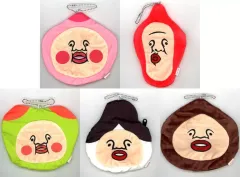 【中古】バッグ 全5種セット 「こびとづかん フェイスポーチ」