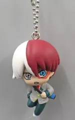 【中古】キーホルダー 轟焦凍 「でふぉフィグ! 僕のヒーローアカデミア キーホルダー」