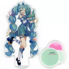 【中古】アクリルスタンド・アクリルパネル 初音ミク2(二反田こなイラスト/ブルー) クリアスタンド 「タイトーくじ 初音ミク×RODY」 C賞