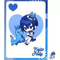 【中古】グッズセット KAITO クリアファイル＆ステッカーセット デフォルメイラストver. 「タイトーくじ 初音ミク×RODY」 J賞