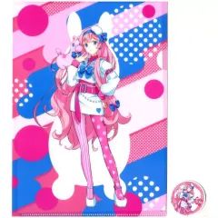 【中古】グッズセット 巡音ルカ クリアファイル＆ステッカーセット 等身イラストver. 「タイトーくじ 初音ミク×RODY」 K賞