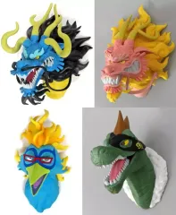 【中古】マグネット・磁石 全4種セット ヘッドマグネット 「一番くじ ワンピース EX 悪魔を宿す者達 vol.3」 F賞