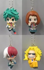 【中古】キーホルダー 全4種セット 「でふぉフィグ! 僕のヒーローアカデミア キーホルダー」