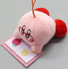 【中古】ぬいぐるみマスコット・ぬいぐるみバッジ カービィ(A/めがね) Kirby★Diary home マスコット 「星のカービィ」