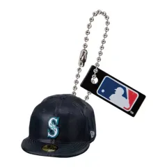 【中古】キーホルダー シアトル・マリナーズ 「NEW ERA 59FIFTY On-Field Cap MINIATURE SWING COLLECTION -AMERICAN LEAGUE-」