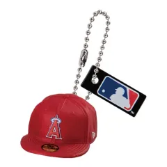 【中古】キーホルダー ロサンゼルス・エンゼルス 「NEW ERA 59FIFTY On-Field Cap MINIATURE SWING COLLECTION -AMERICAN LEAGUE-」