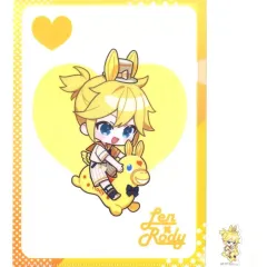 【中古】グッズセット 鏡音レン クリアファイル＆ステッカーセット デフォルメイラストver. 「タイトーくじ 初音ミク×RODY」 J賞