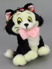 【中古】ぬいぐるみマスコット・ぬいぐるみバッジ フィガロ ぬいぐるみチャーム 「Happyくじ ディズニー にゃん・にゃん・にゃん Cat collection」 B賞