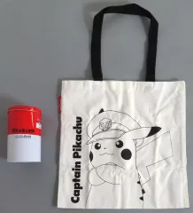 【中古】バッグ キャプテンピカチュウ 缶入りトートBAG 「ポケットモンスター×3COINS」