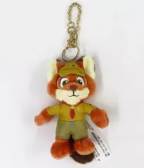 【中古】ぬいぐるみマスコット・ぬいぐるみバッジ ニック・ワイルド ぬいぐるみキーチェーン 「ズートピア」 上海ディズニーリゾート限定