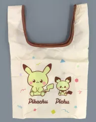 【中古】バッグ ピカチュウ＆ピチュー ポケピース ミニエコバッグ 「ポケットモンスター×3COINS」