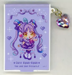 【中古】鏡・ミラー キュアキュンキュン 「キミとアイドルプリキュア♪ ドットアート ハートビーズ付きミニミラー」