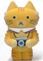 招き猫 ソーラー ぬいぐるみ ちりめん風 イエロー 招き猫 ソーラー ぬいぐるみ ちりめん風 イエロー | Mercari