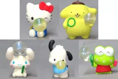 【中古】トレーディングフィギュア 全5種セット 「サンリオキャラクターズ きらっととんでいけしゃぼん玉」