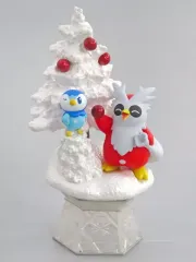 【中古】トレーディングフィギュア 6.ポッチャマ＆デリバード 「ポケットモンスター Diamond Dust」