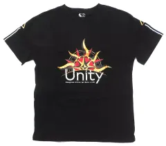 【中古】Tシャツ 三枝明那 Tシャツ ブラック フリーサイズ 「バーチャルYouTuber にじさんじ 三枝明那 Saegusa Akina 1st Solo LIVE “Unity”」