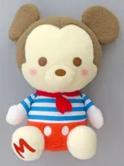 【中古】ぬいぐるみ ミッキーマウス ミルキーボア BIGぬいぐるみ～マリンスタイル～ 「ミッキー＆フレンズ」