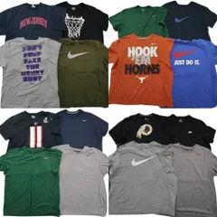 古着卸 まとめ売り ナイキ NIKE 半袖Tシャツ 16枚セット (メンズ 2XL /3XL ) アーチロゴ プロチーム NFL スウォッシュロゴ 中古古着 NE2407