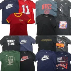 古着卸 まとめ売り ナイキ NIKE 半袖Tシャツ 15枚セット (メンズ XS /S ) プロチーム NBA リンガーT NFL MLB カウボーイズ 中古古着 NE2423