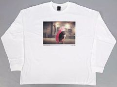 [중고]T셔츠 고토 혼자(쪼그리고/빛 속으로)A 롱 슬리브 T셔츠 화이트 프리 사이즈 [보치·자·롯크!전]