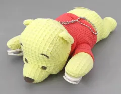 【中古】ぬいぐるみ プーさん(ワッフル生地) くっつきぬいぐるみ(肩のせぬいぐるみ) 「くまのプーさん」 東京ディズニーリゾート限定