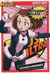 【中古】食玩 トレーディングカード 麗日お茶子 「僕のヒーローアカデミア ヒーローズチップス」