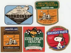 【中古】シール・ステッカー スヌーピー ステッカーセット(5枚セット) 「PEANUTS(SNOOPY)」