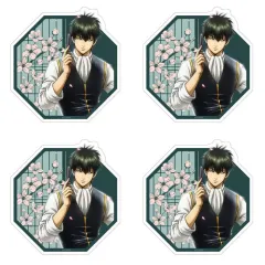 【中古】シール・ステッカー 土方十四郎 描き下ろし ミニステッカーセット 小窓から覗く景色Ver. 「銀魂.」